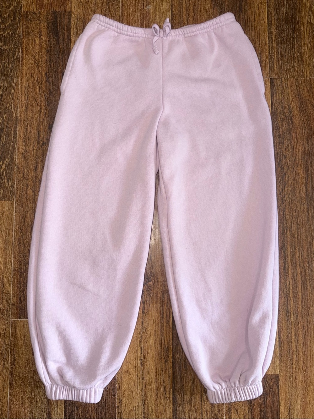 Cozy Pink Fleece Joggers for Kids